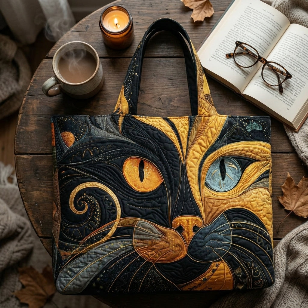 Hantverksväska - Mystisk katt