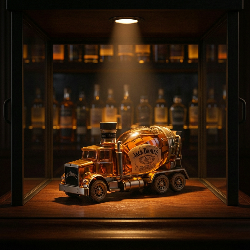 Whiskykaraff – Lastbil-edition
