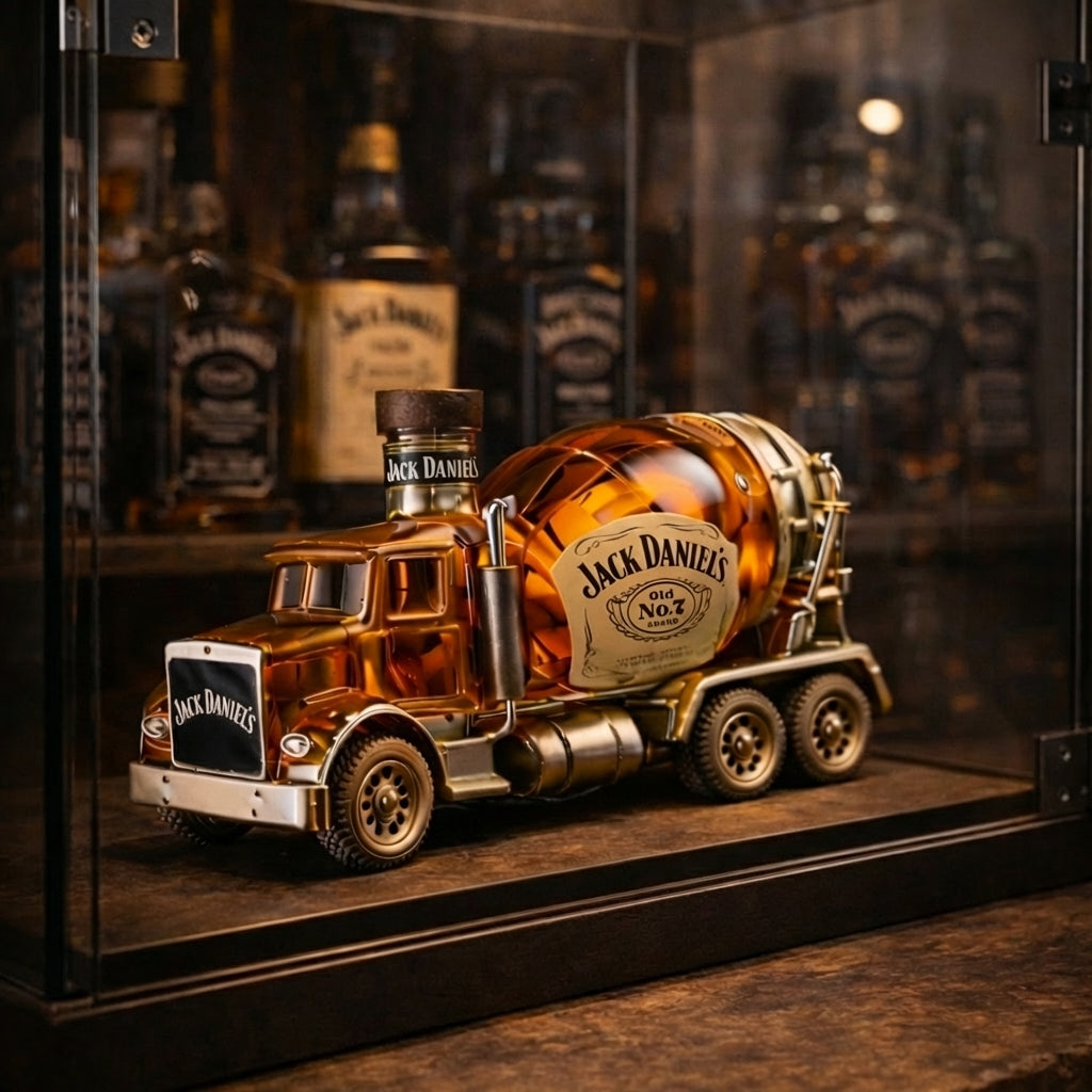 Whiskykaraff – Lastbil-edition
