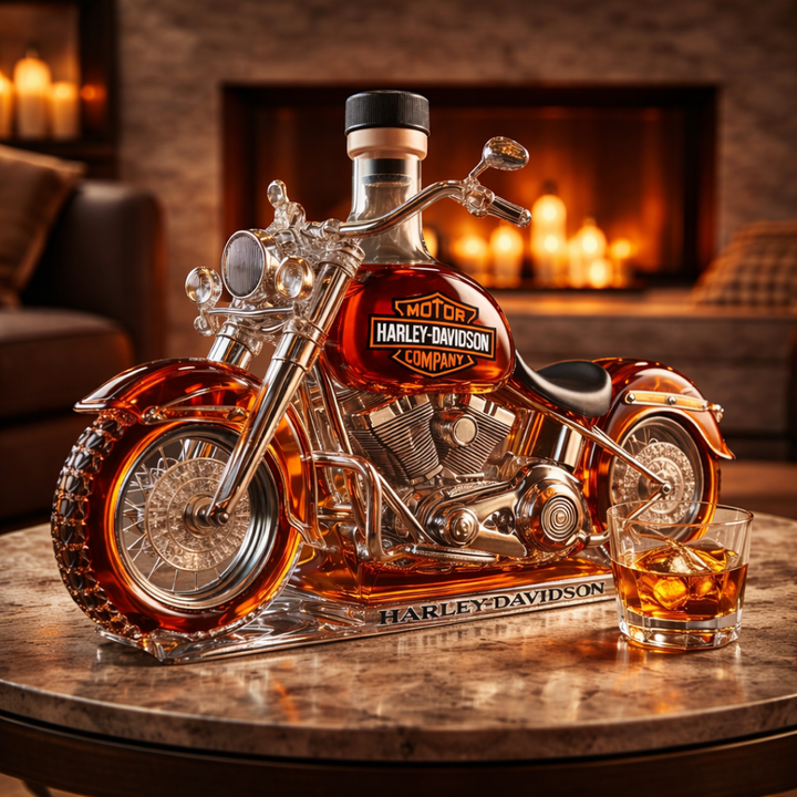 Whiskykaraff – Harley-Davidson-utgåva