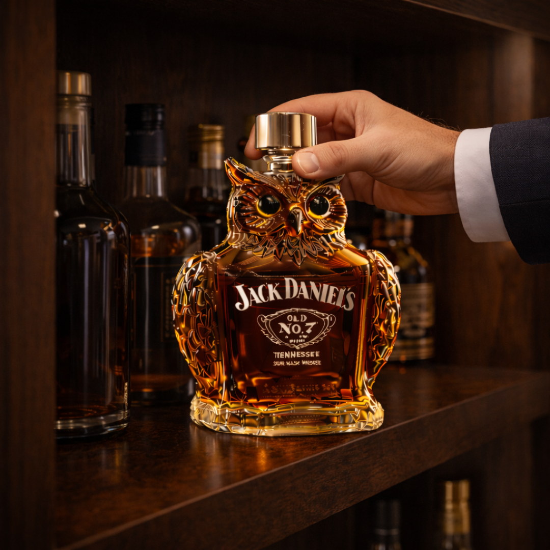 Whiskykaraff – Uggla-edition