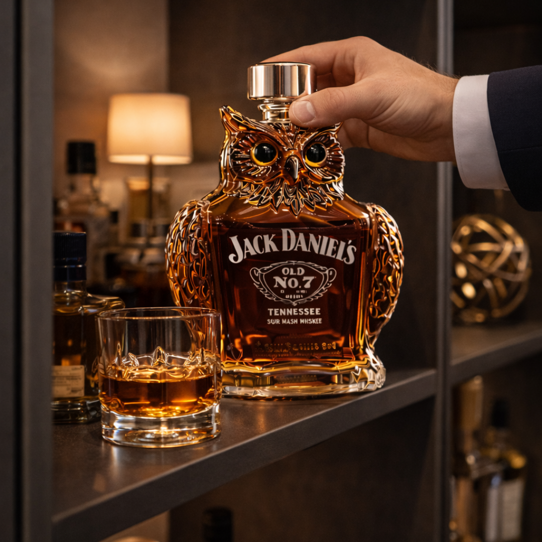 Whiskykaraff – Uggla-edition