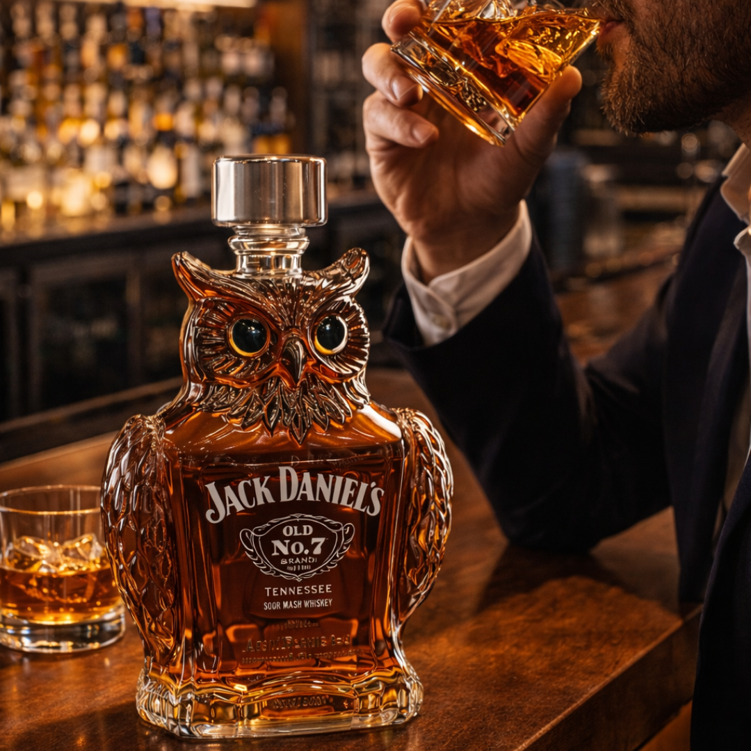 Whiskykaraff – Uggla-edition