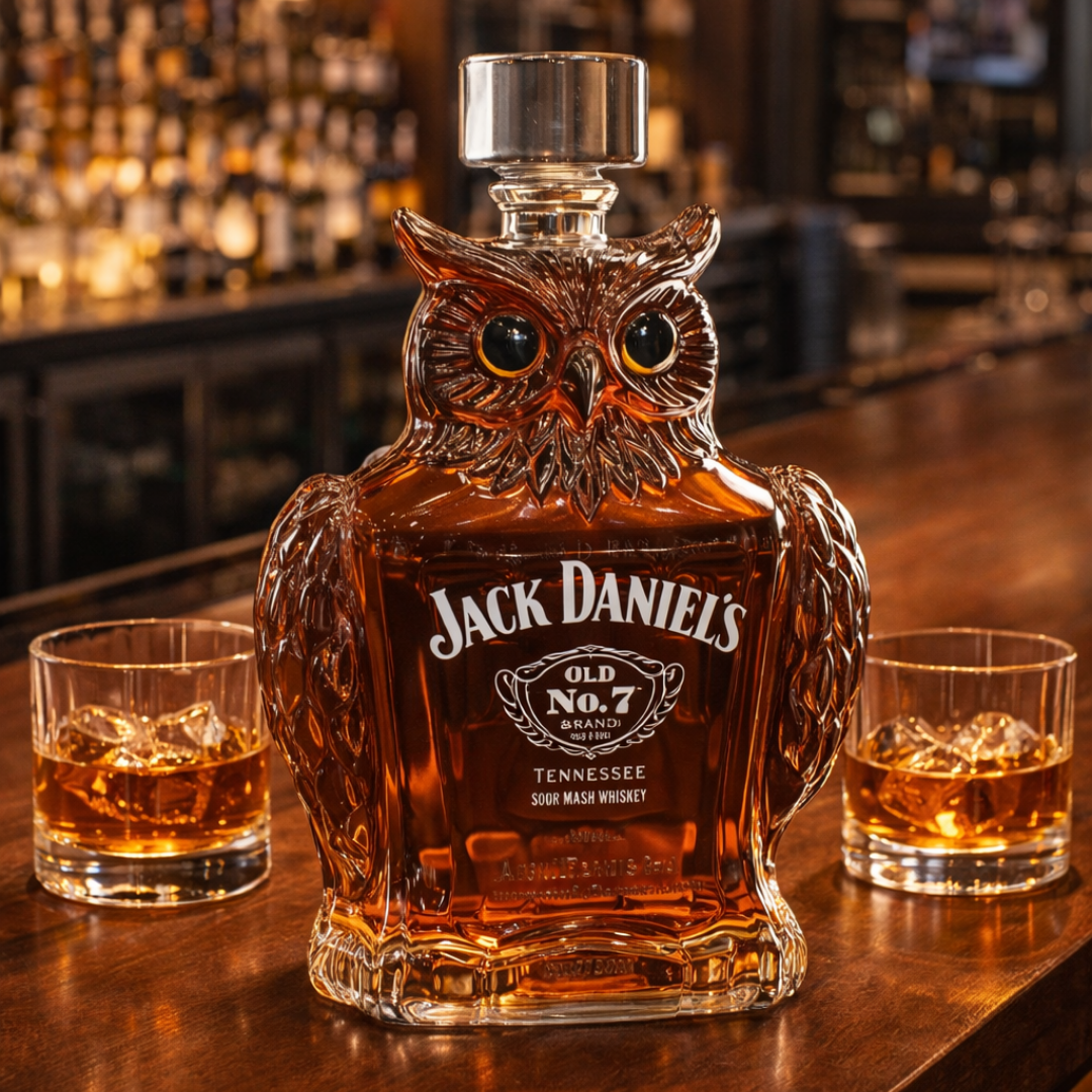 Whiskykaraff – Uggla-edition