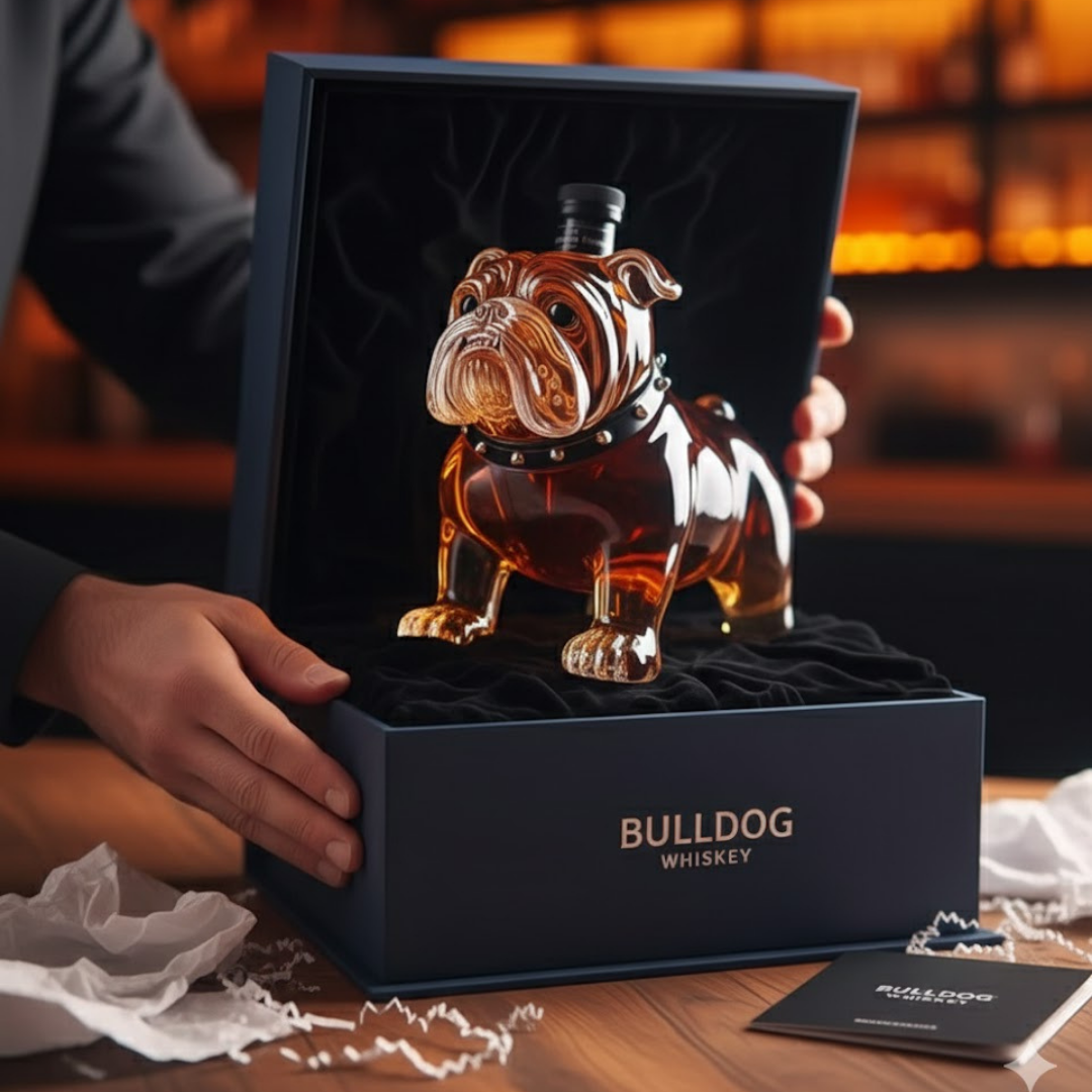Whiskykaraff – Bulldogg-utgåva