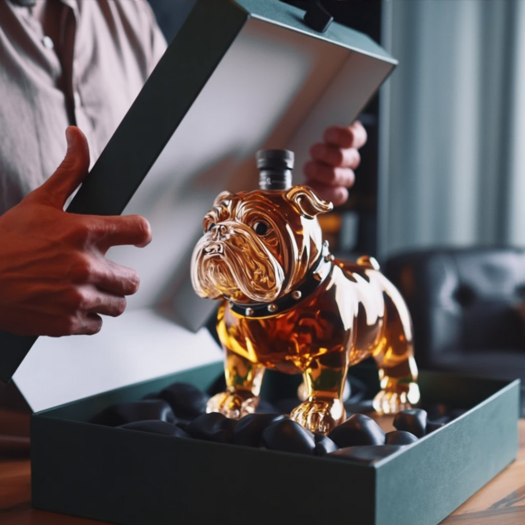 Whiskykaraff – Bulldogg-edition