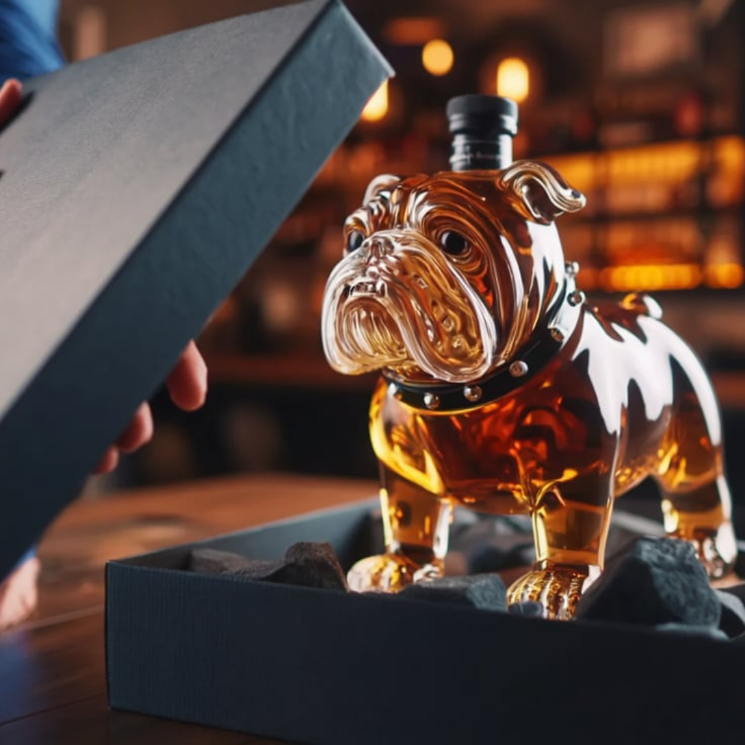 Whiskykaraff – Bulldogg-edition