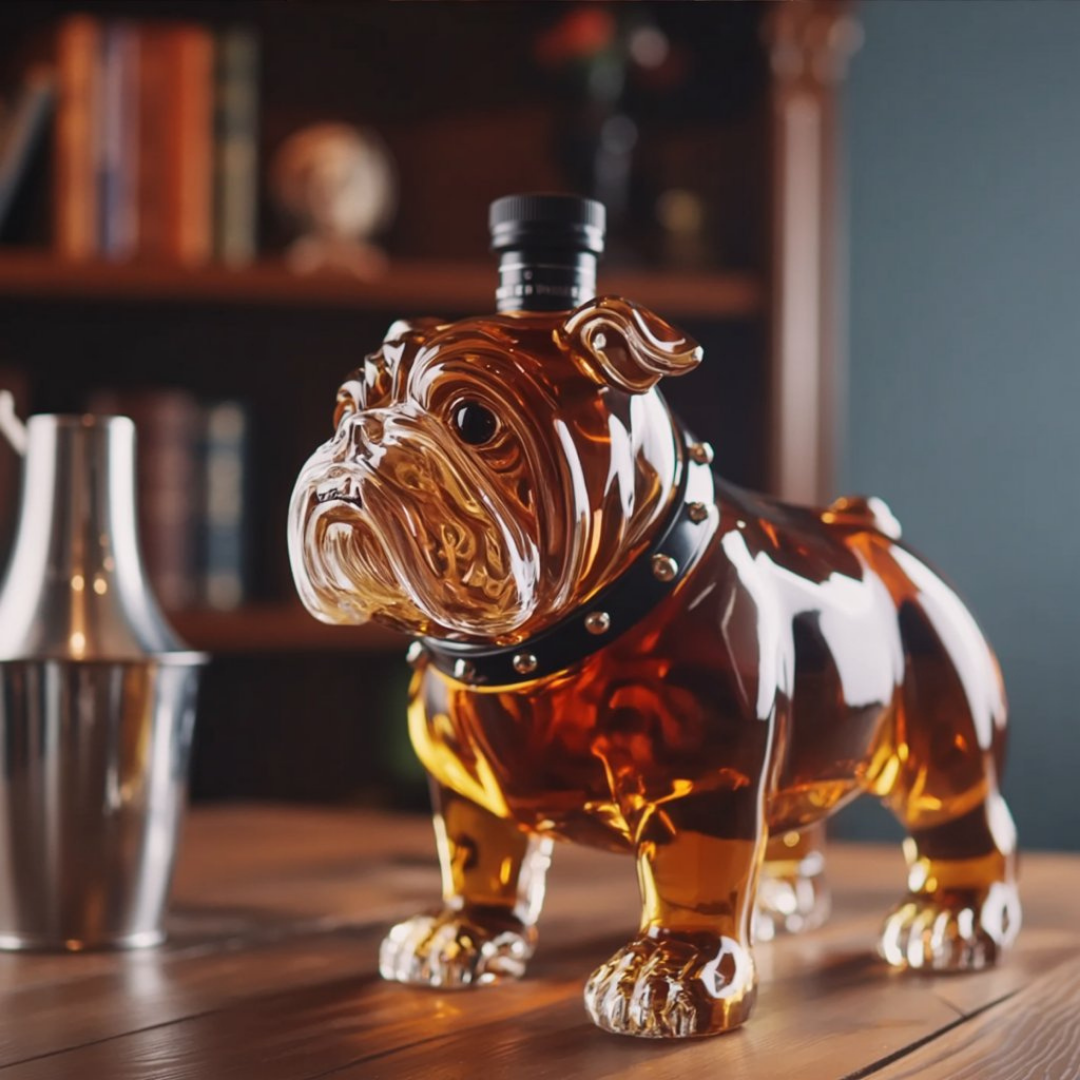 Whiskykaraff – Bulldogg-edition