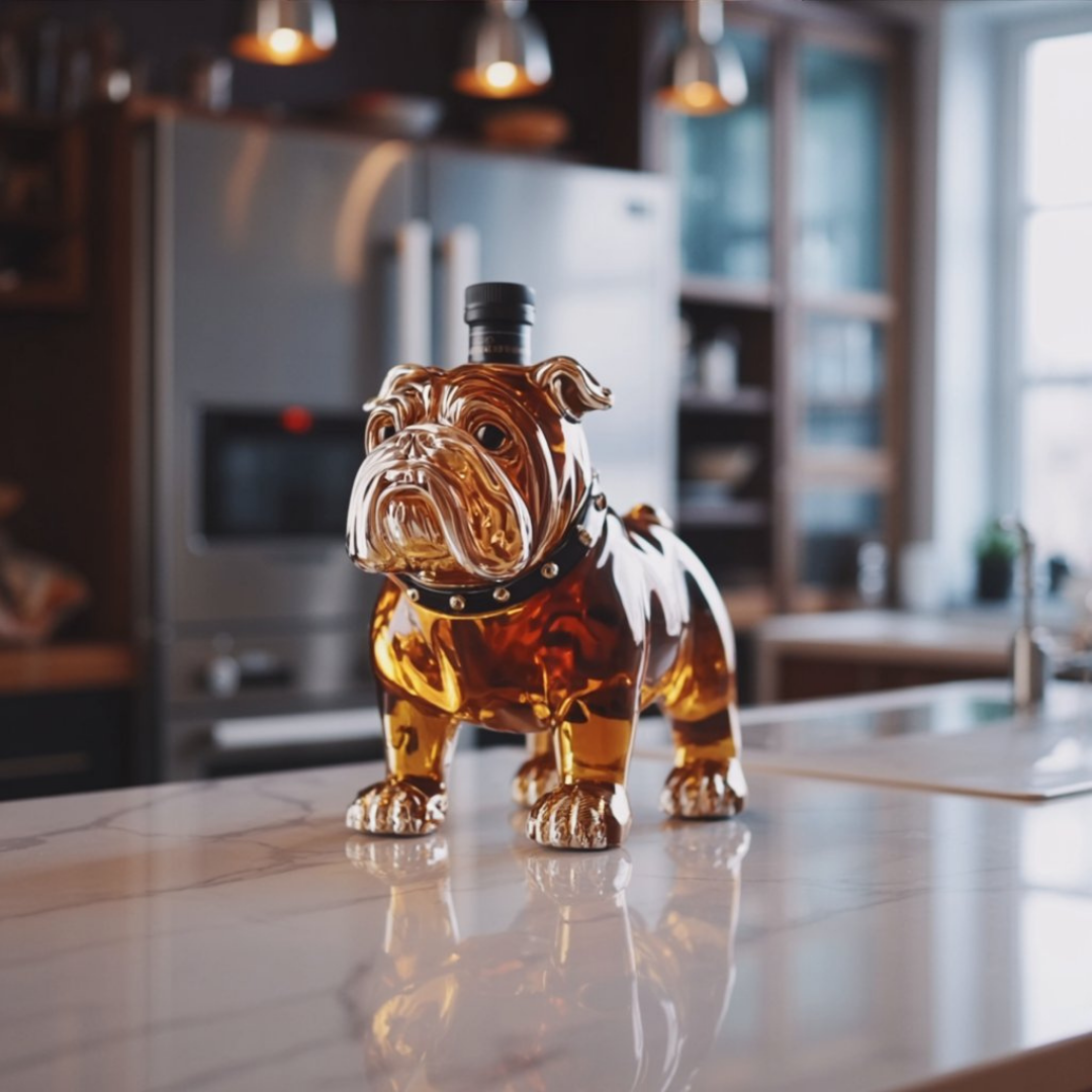 Whiskykaraff – Bulldogg-utgåva