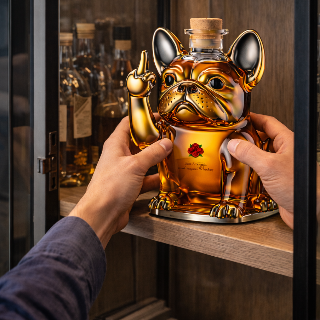 Whiskykaraff – Hund-edition