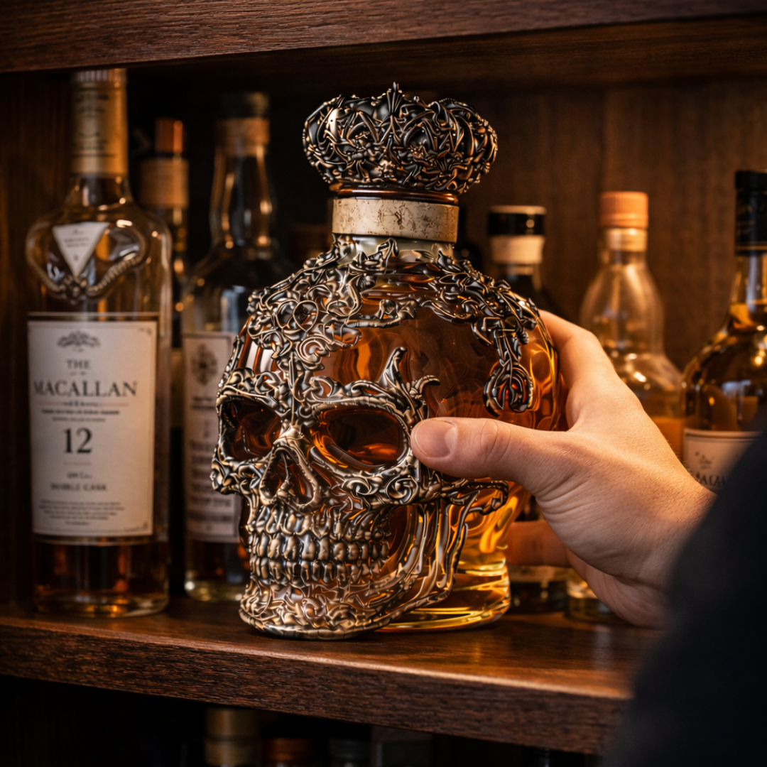 Whiskykaraff – Skalle-edition