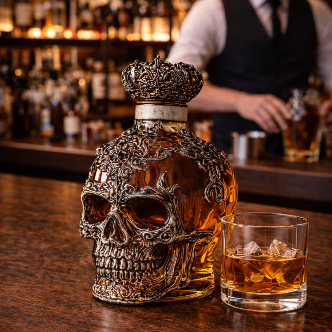 Whiskykaraff – Skalle-edition