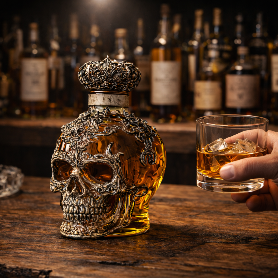 Whiskykaraff – Skalle-edition