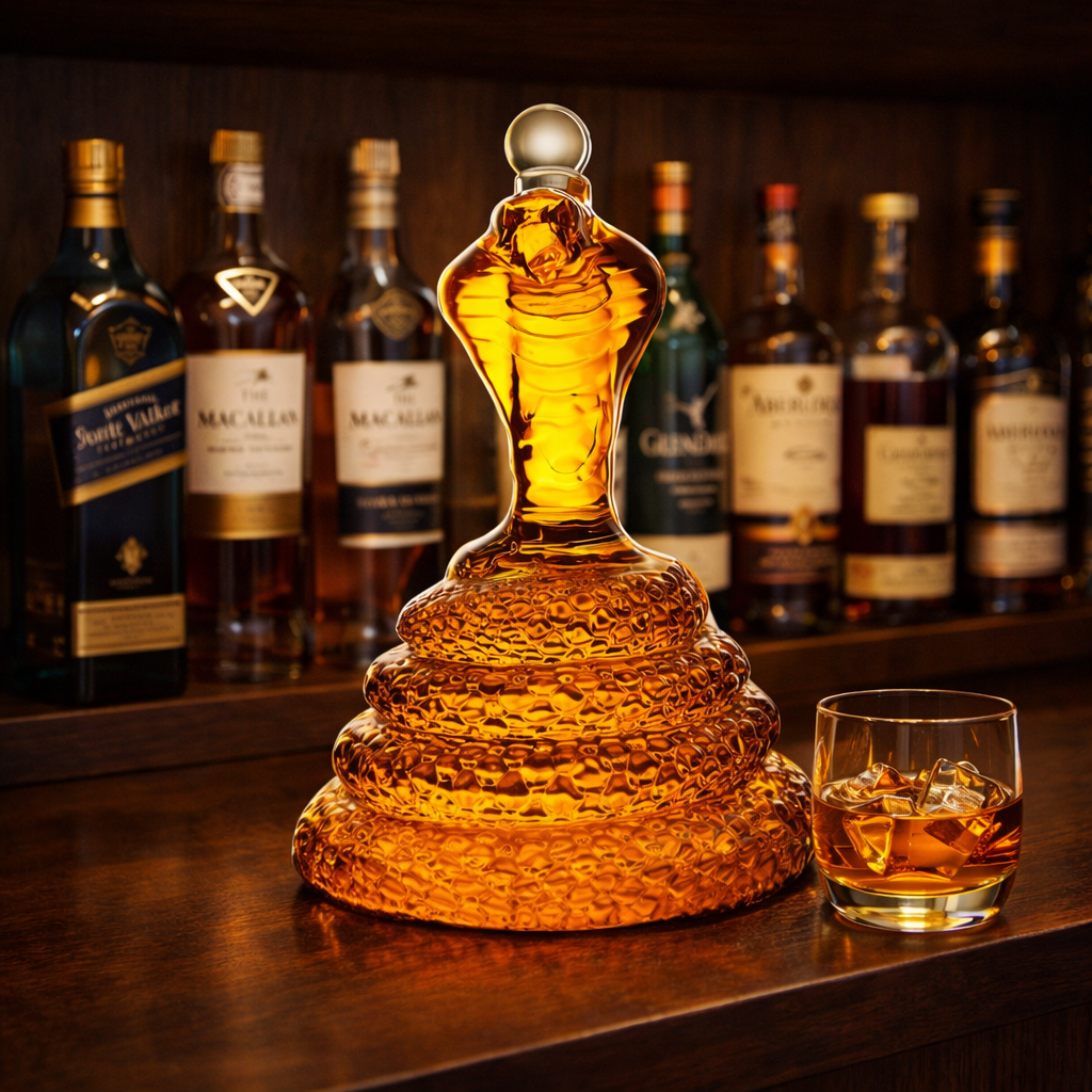 Whiskykaraff – Kobra-edition