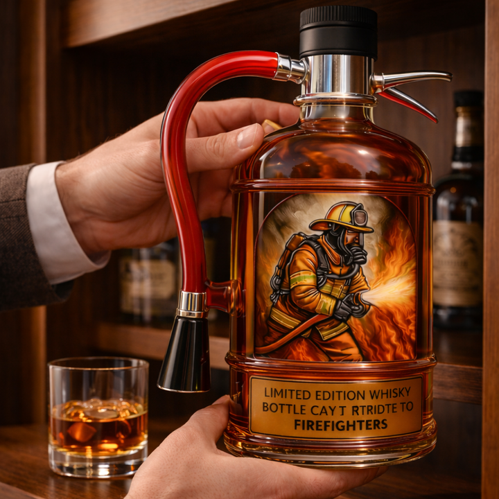 Whiskykaraff – Brandsläckare-utgåva