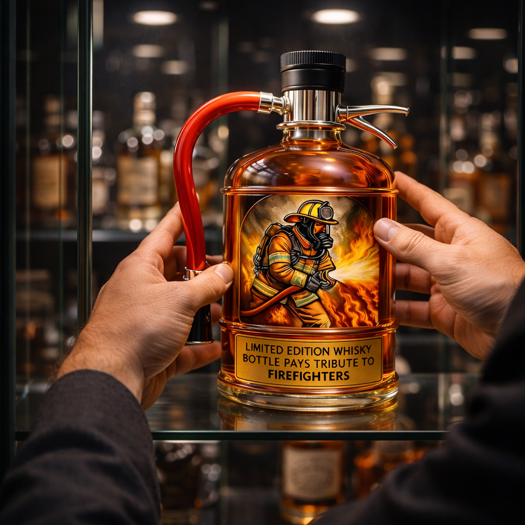 Whiskykaraff – Brandsläckare-edition