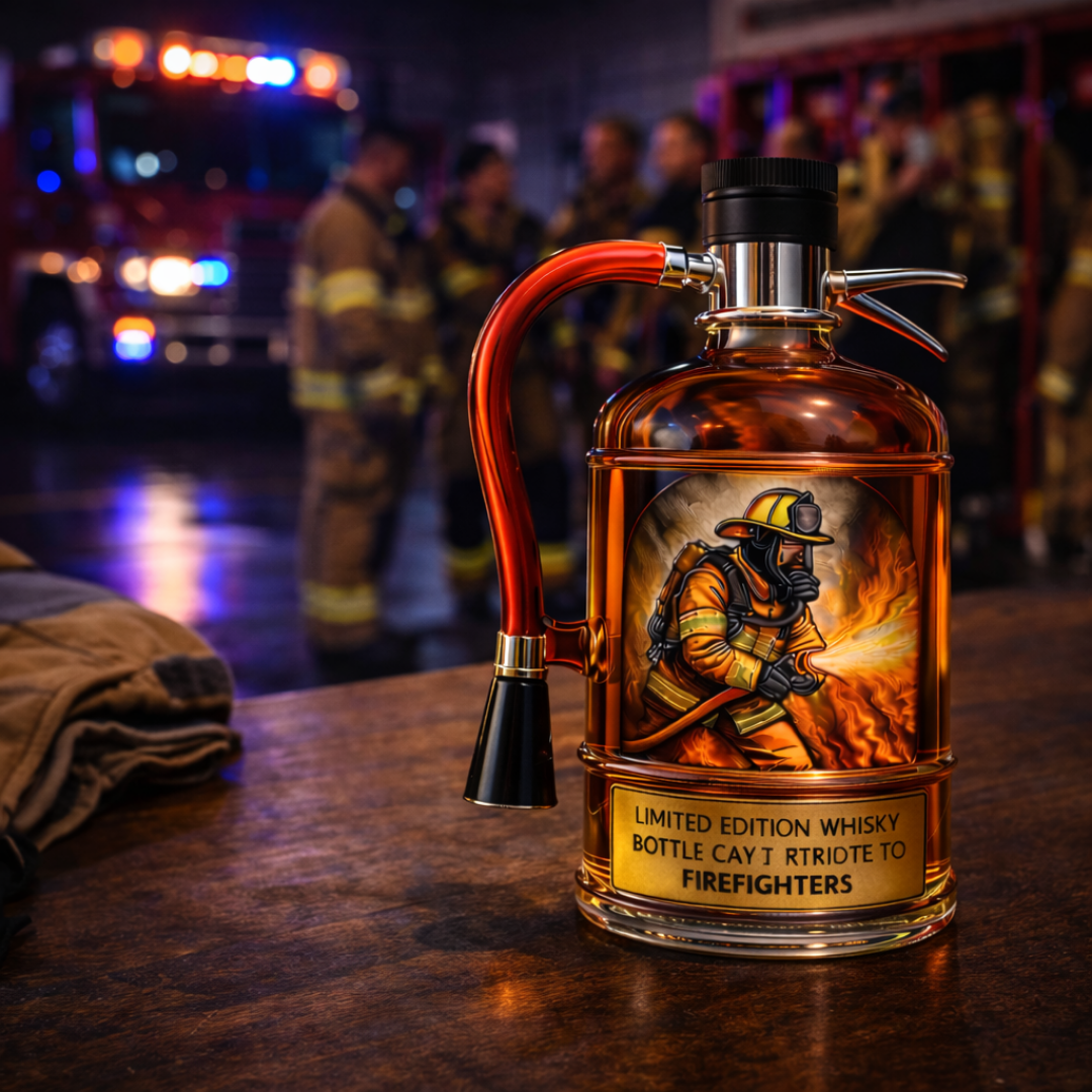 Whiskykaraff – Brandsläckare-edition