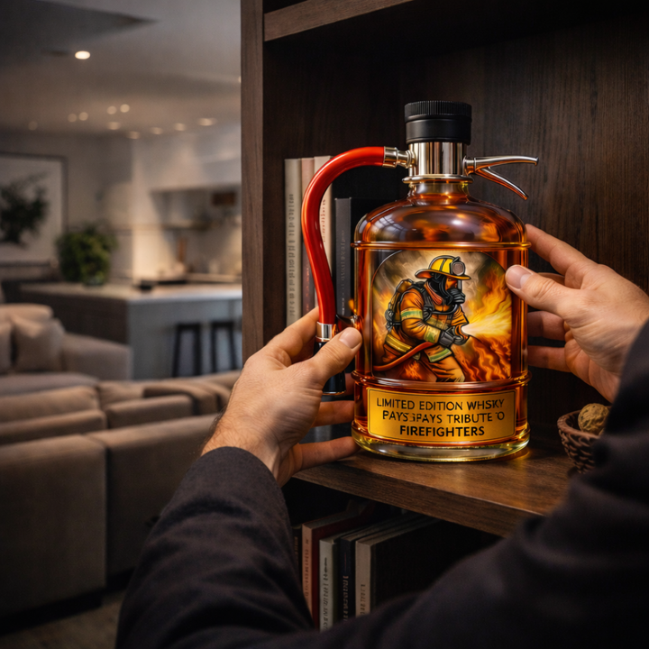 Whiskykaraff – Brandsläckare-utgåva
