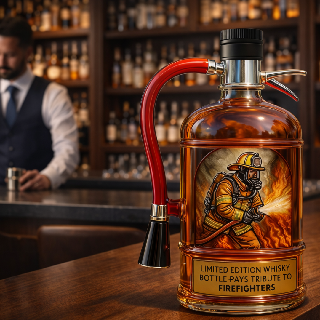 Whiskykaraff – Brandsläckare-utgåva