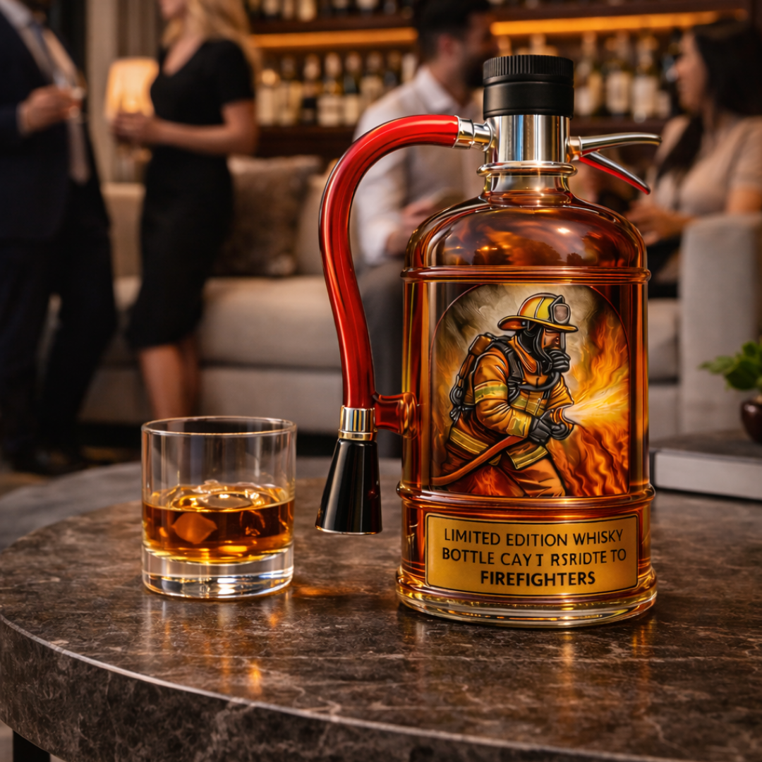Whiskykaraff – Brandsläckare-utgåva