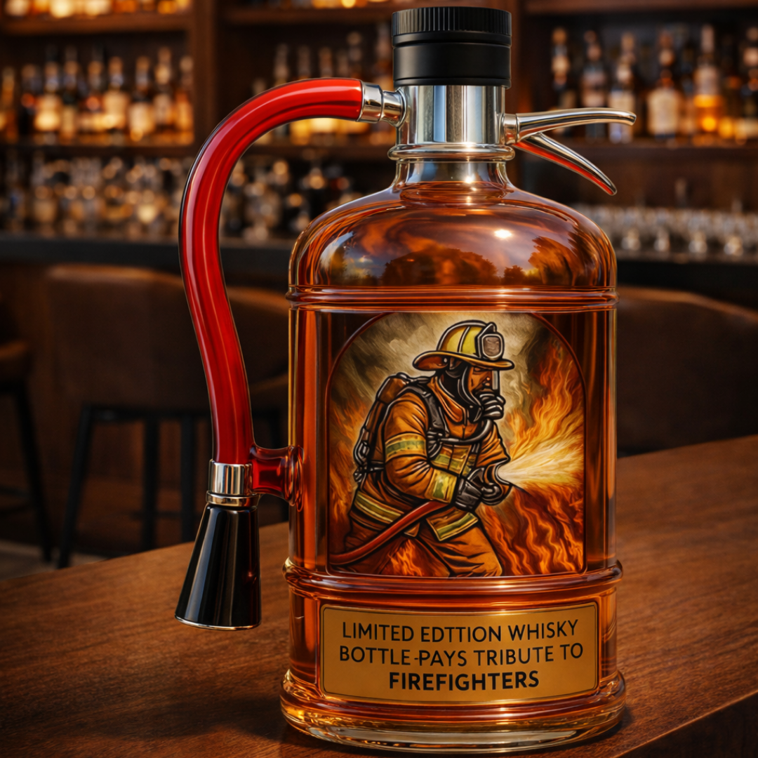 Whiskykaraff – Brandsläckare-edition