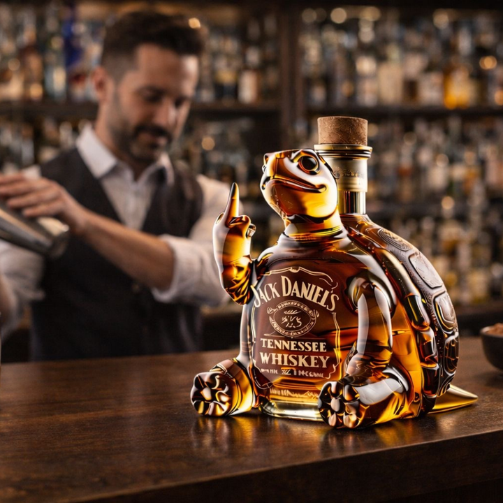 Whiskykaraff – Sköldpadda-utgåva