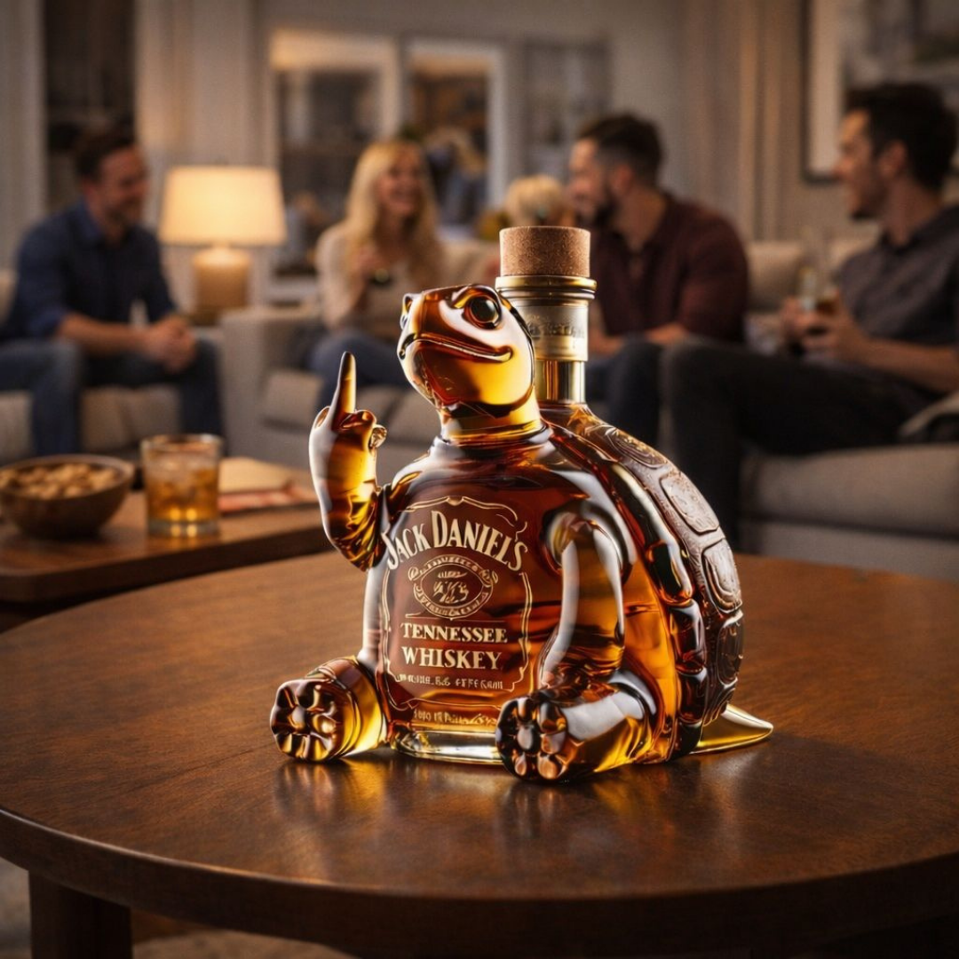 Whiskykaraff – Sköldpadda-utgåva