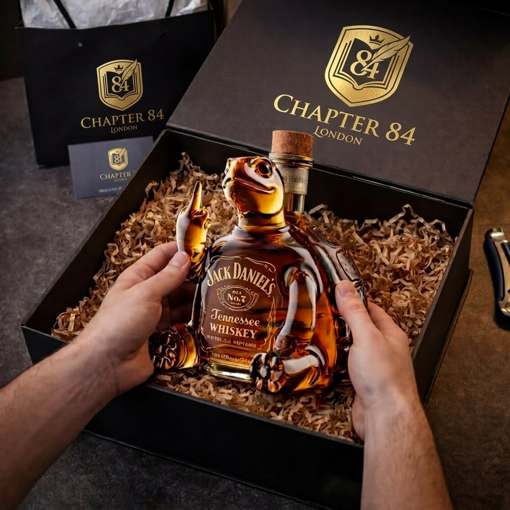 Whiskykaraff – Sköldpadda-utgåva