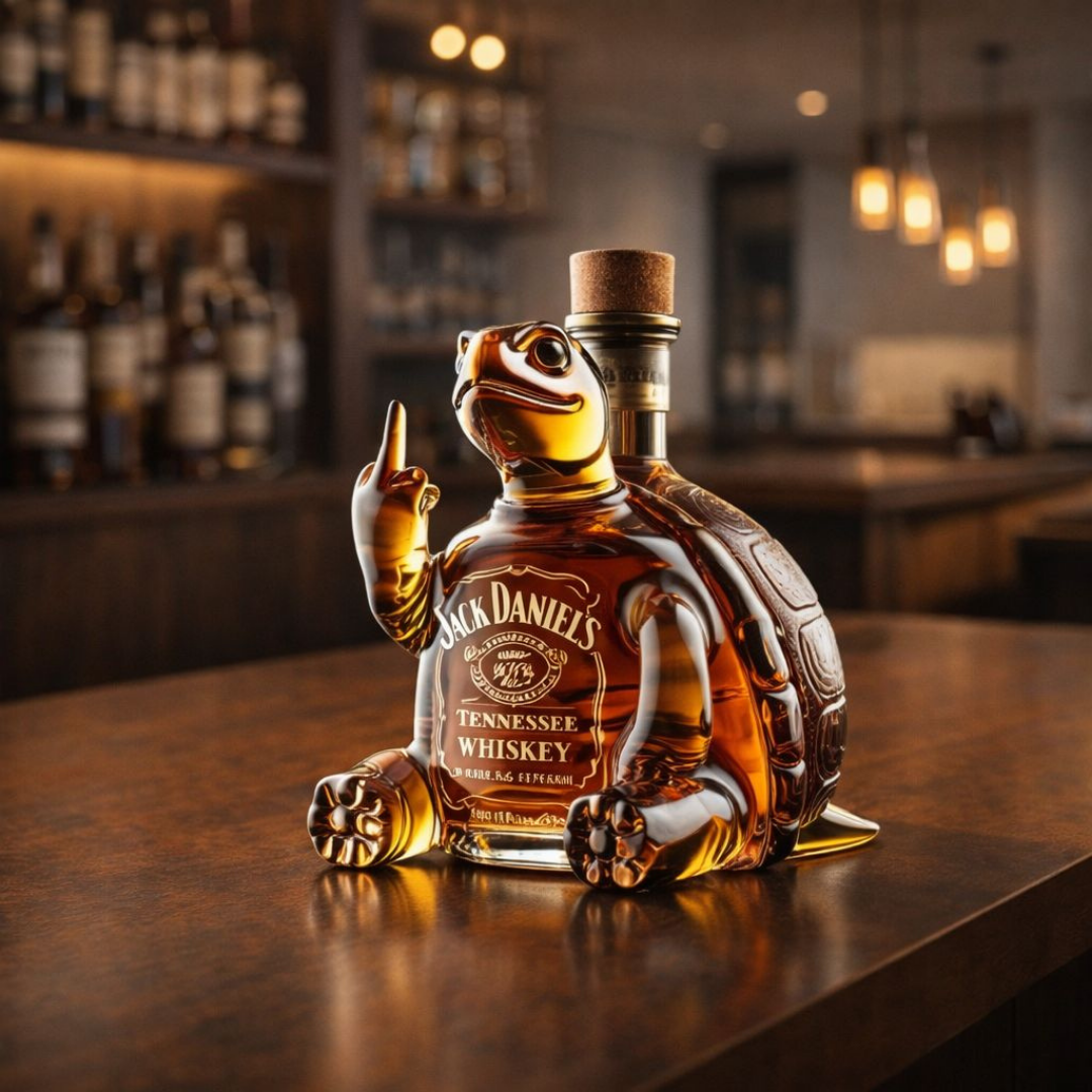 Whiskykaraff – Sköldpadda-edition