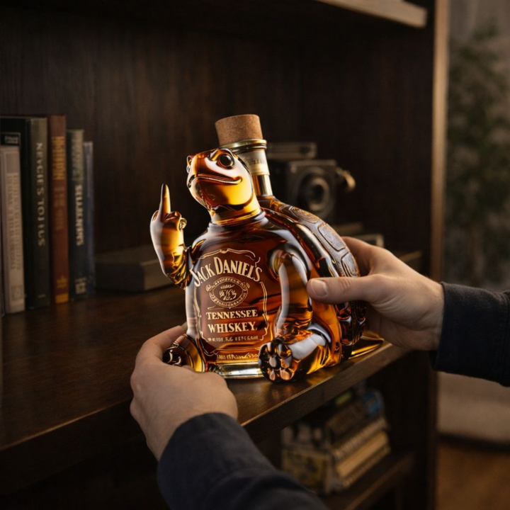 Whiskykaraff – Sköldpadda-utgåva