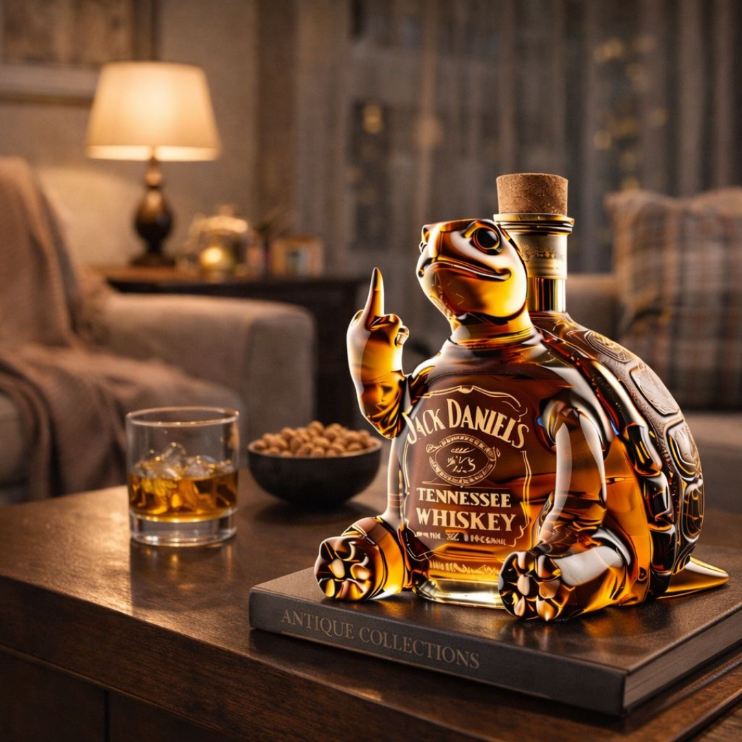 Whiskykaraff – Sköldpadda-edition