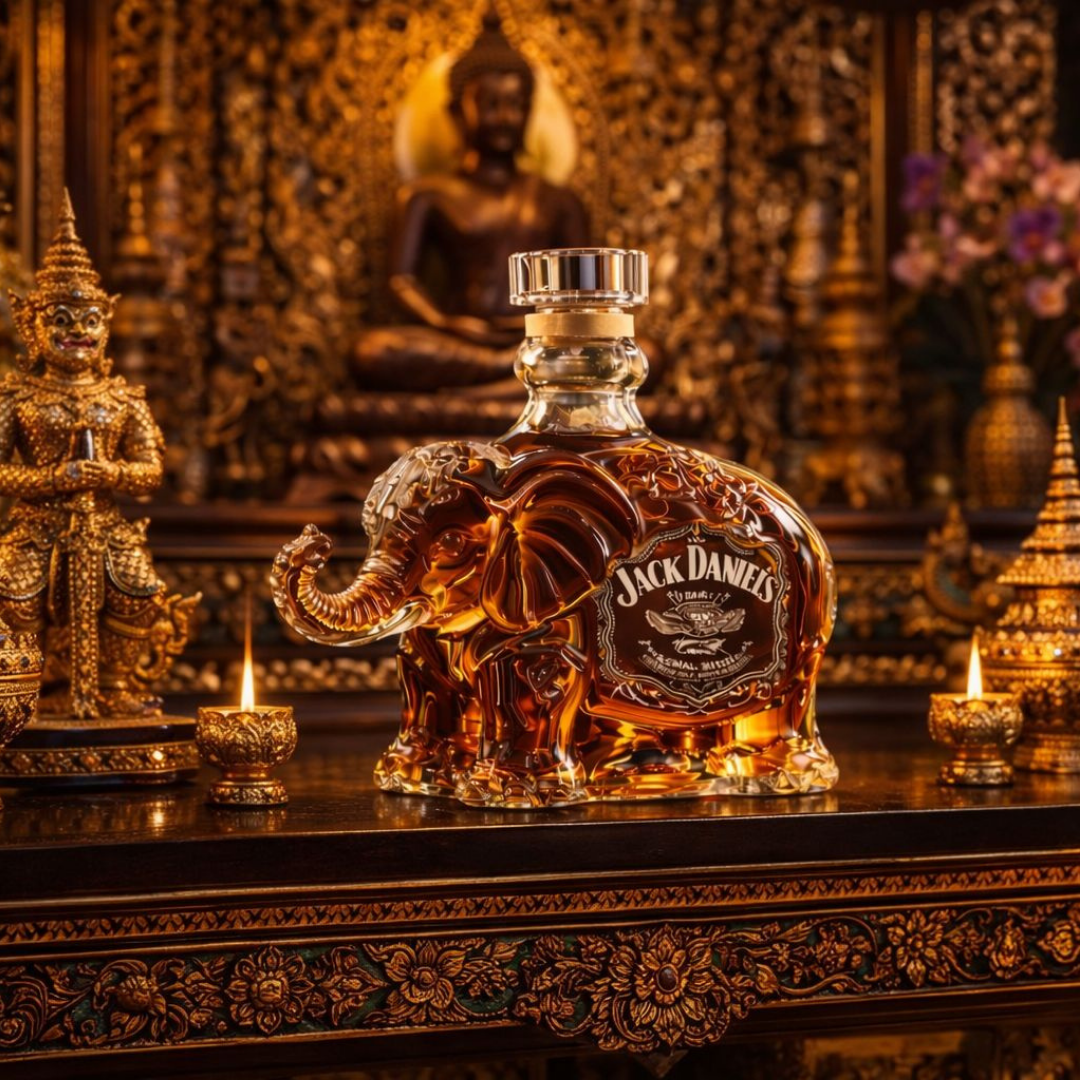 Whiskykaraff – Elefant-edition