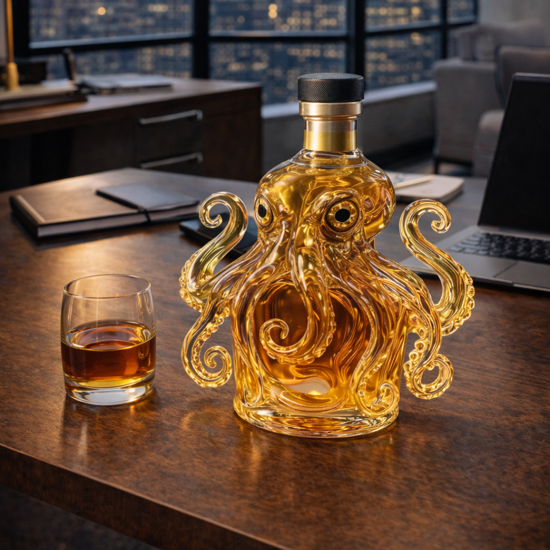 Whiskykaraff – Bläckfisk-edition