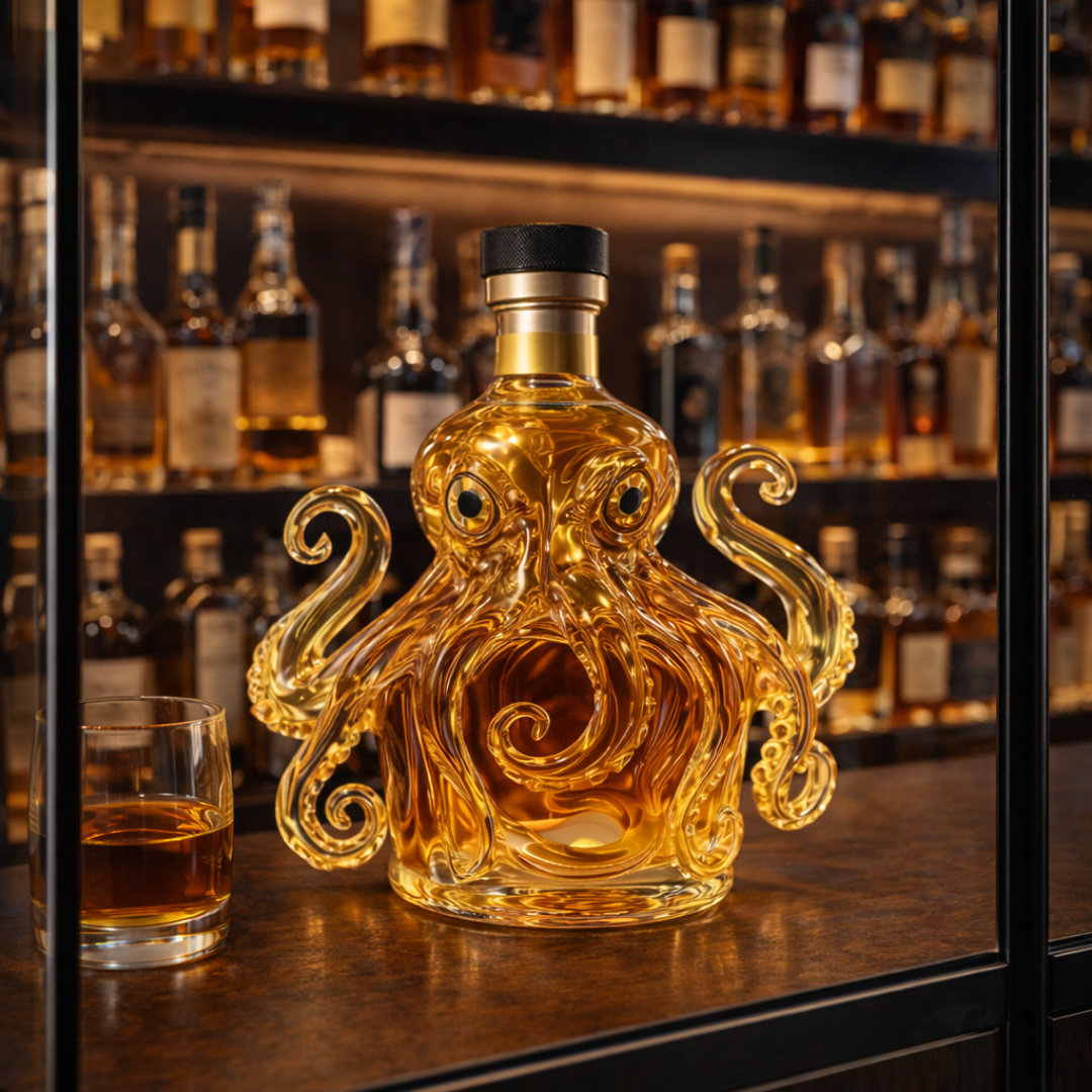 Whiskykaraff – Bläckfisk-edition