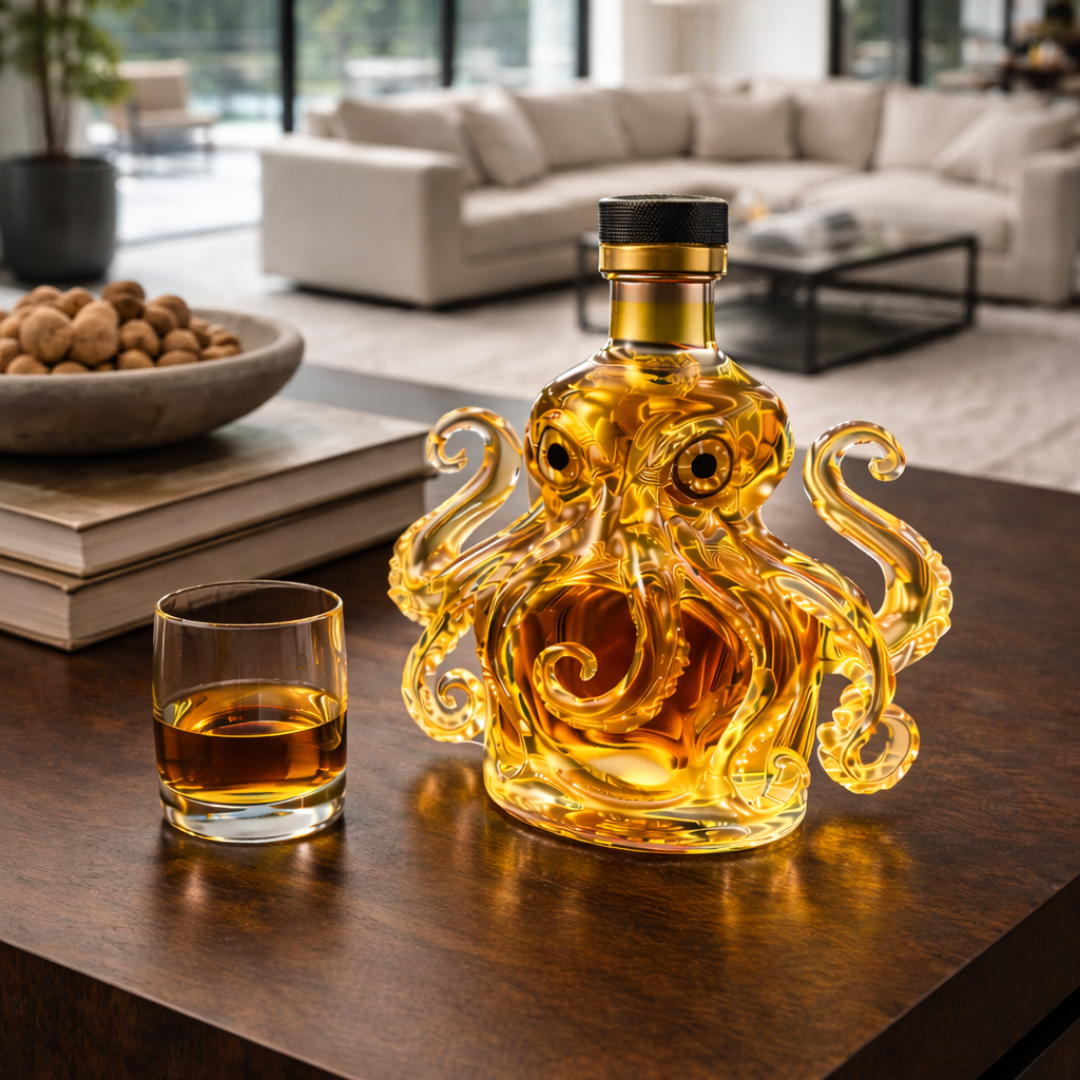 Whiskykaraff – Bläckfisk-edition