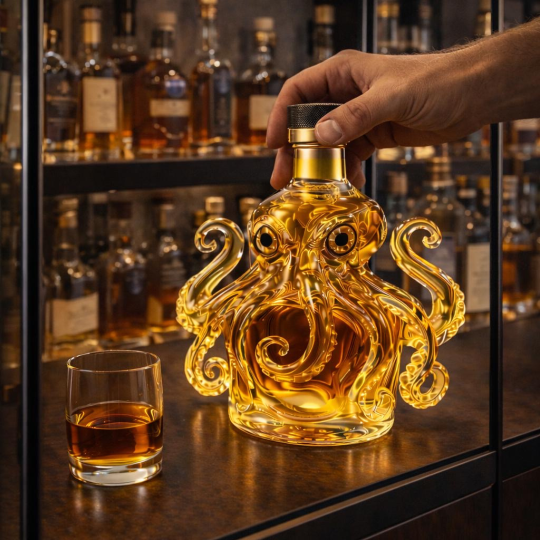 Whiskykaraff – Bläckfisk-utgåva
