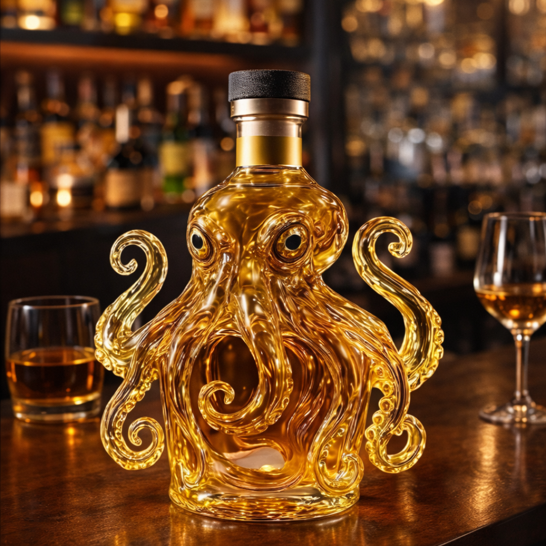 Whiskykaraff – Bläckfisk-edition
