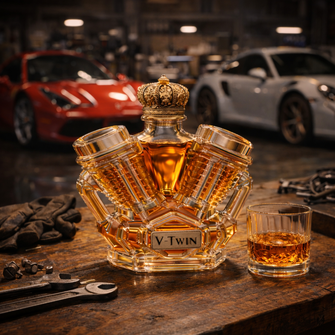 Whiskykaraff – V-Twin-edition