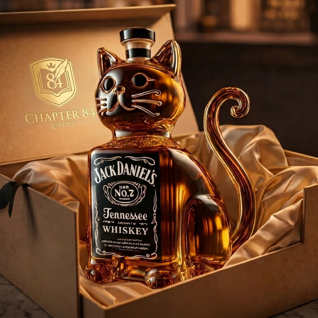 Whiskykaraff – Katt-edition