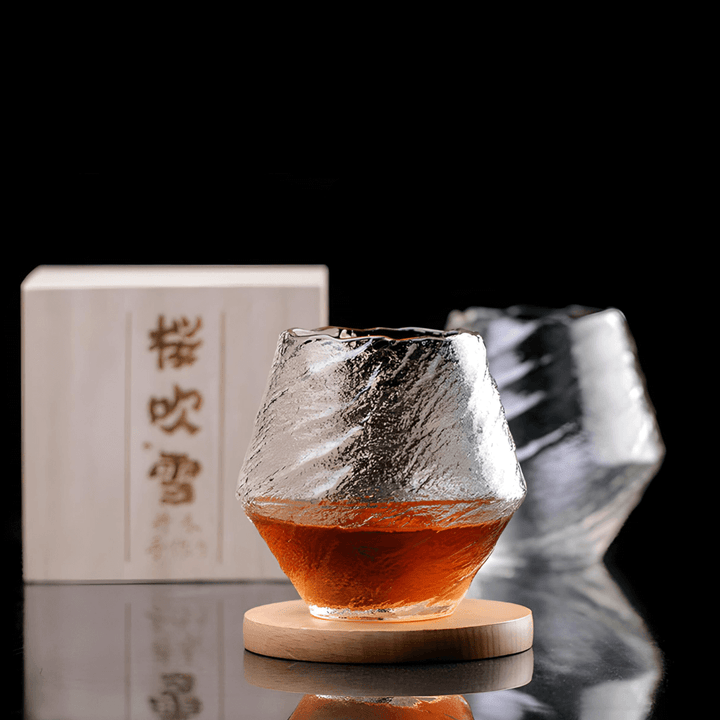 Yume japanskt kristallglas för whisky