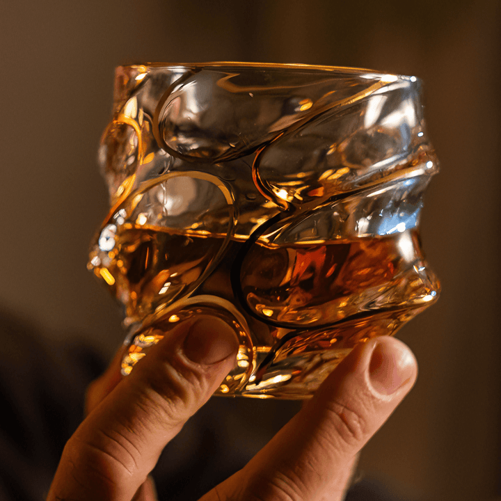 Arashi Gold japanskt kristallglas för whisky
