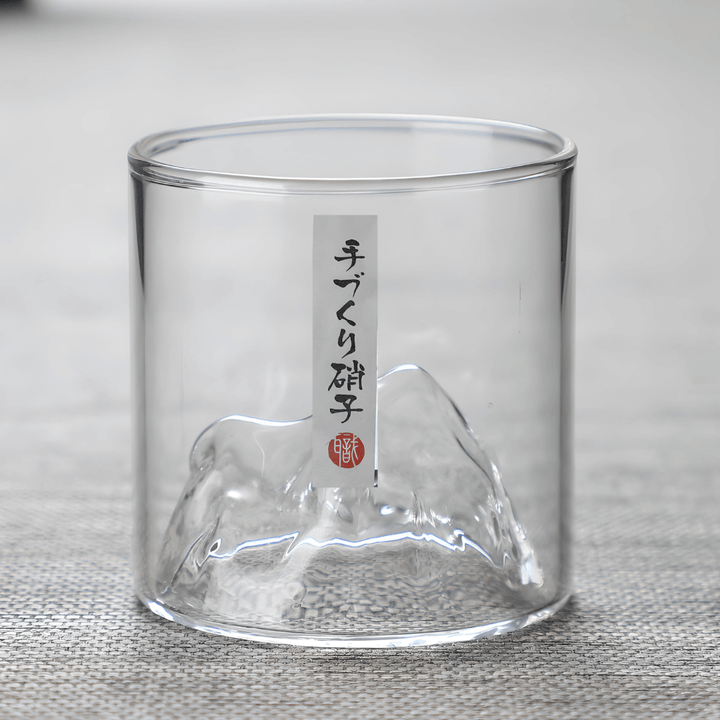Mount Fuji japanskt kristallglas för whisky