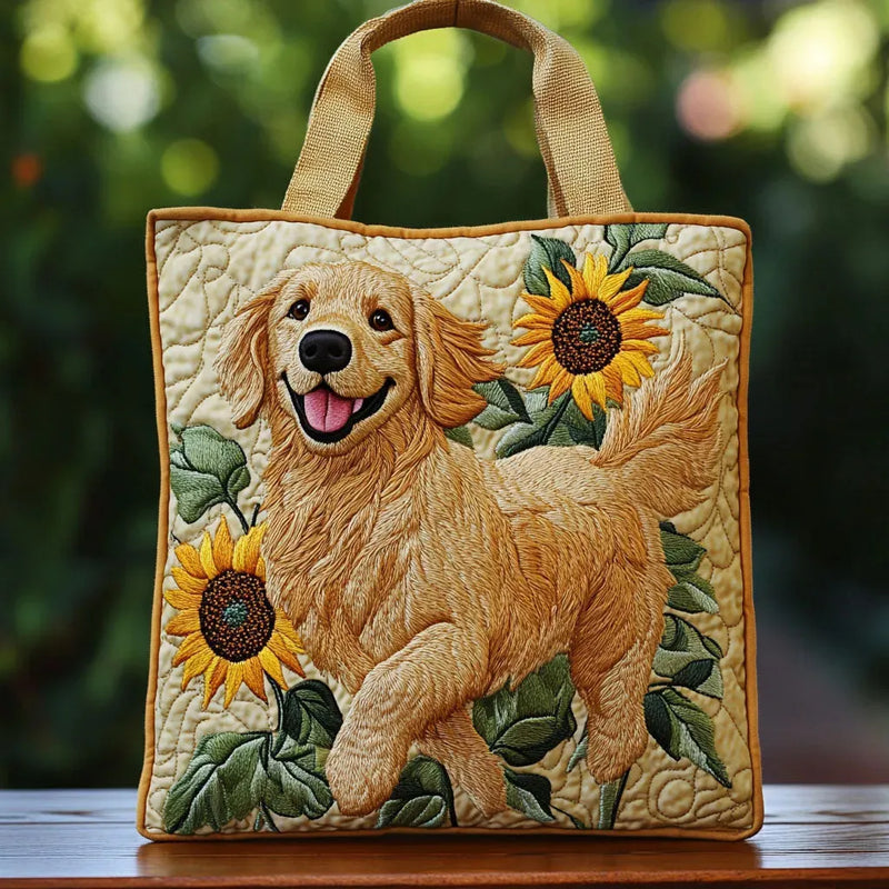 Hantverksväska - Golden retriever