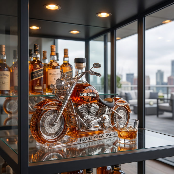 Whiskykaraff – Harley-Davidson-utgåva