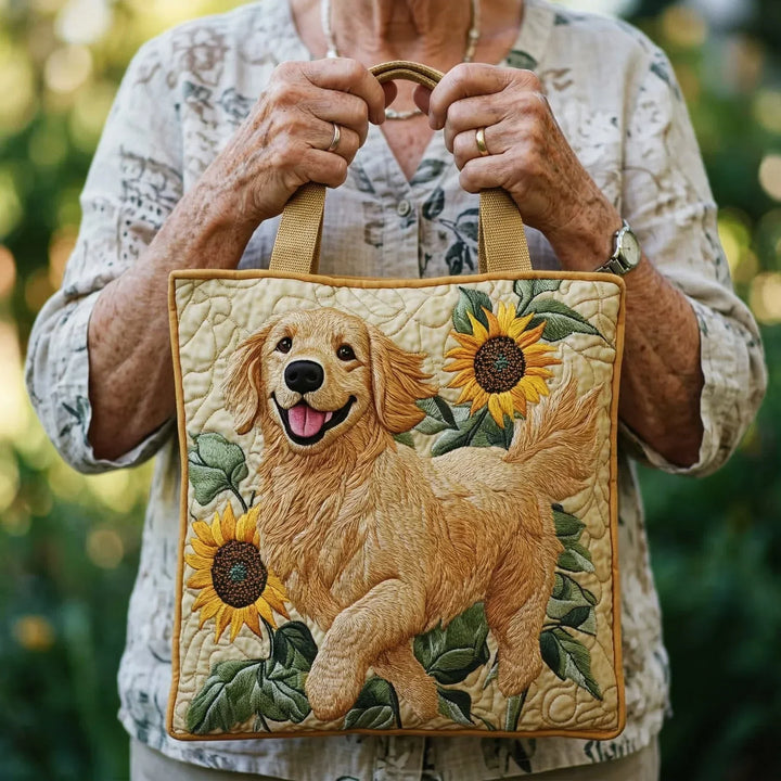 Hantverksväska - Golden retriever