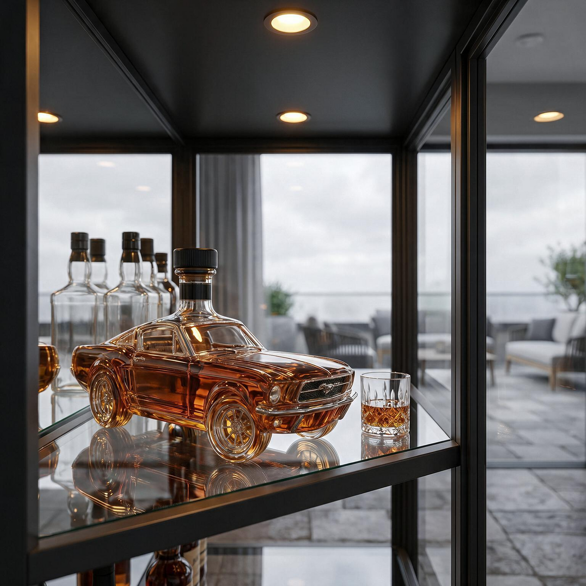 Whiskykaraff – Mustang-edition