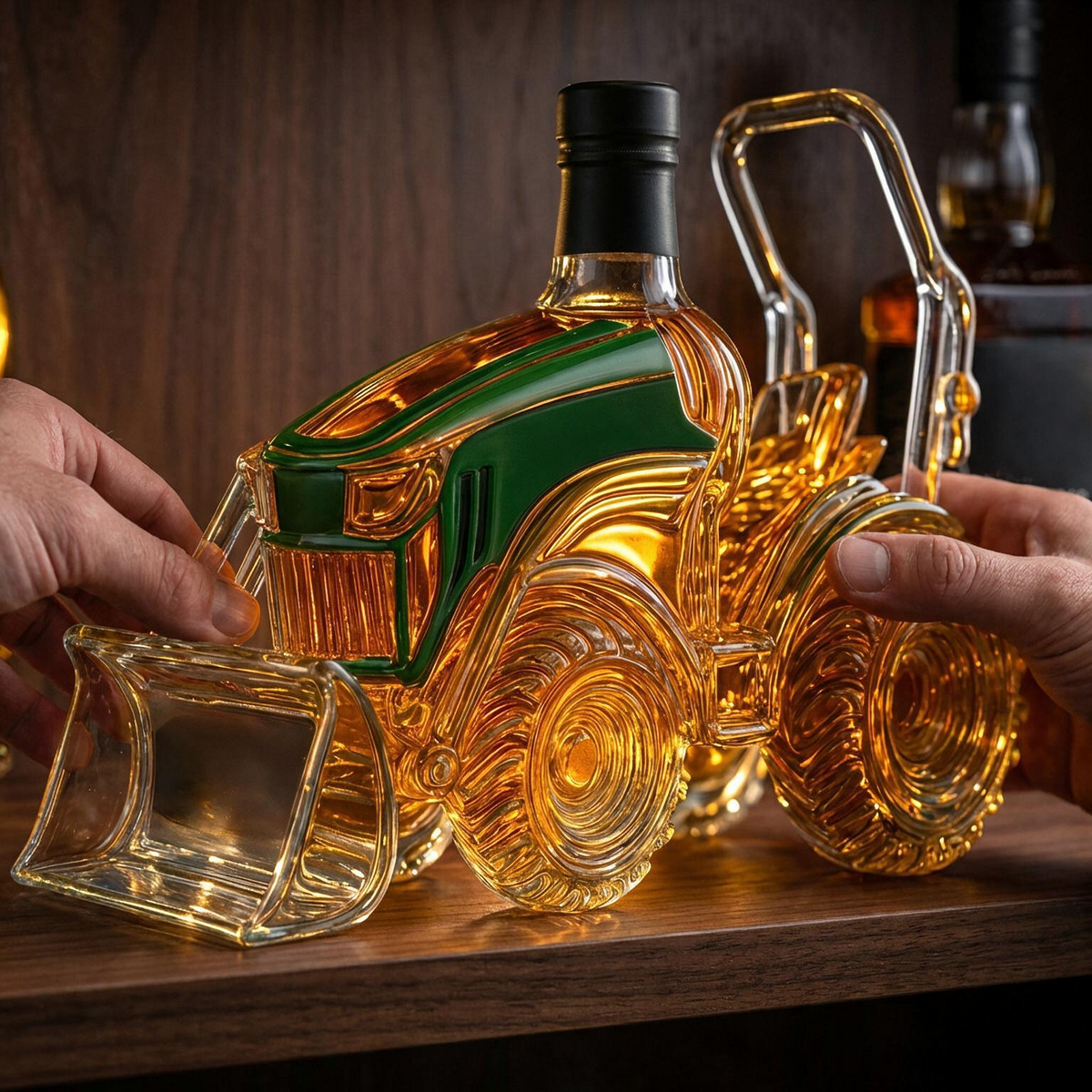 Whiskykaraff – Traktor-edition