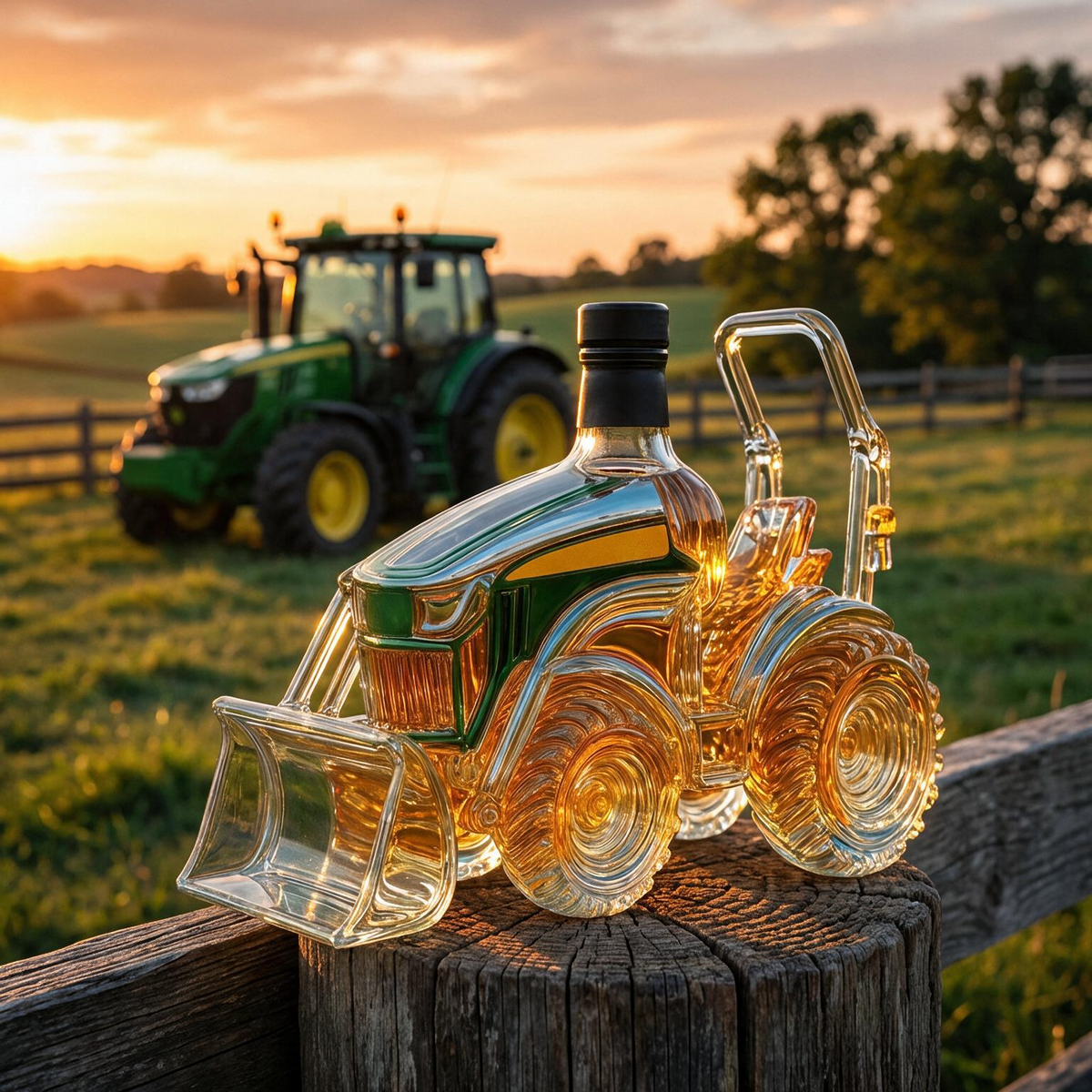 Whiskykaraff – Traktor-edition